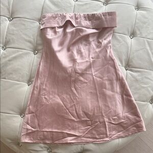 Light Pink slip Princess Polly Cocktail Dress, open back